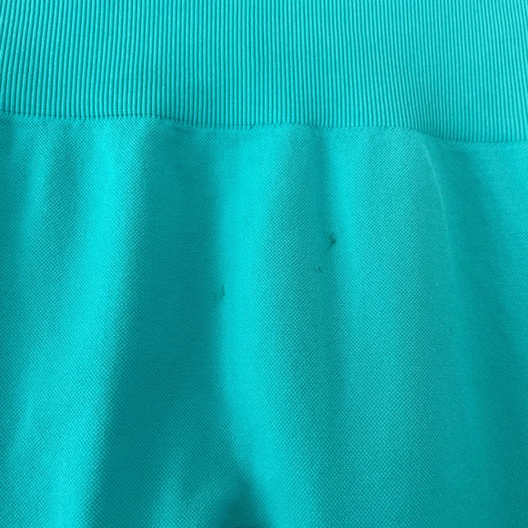 Gym Shark Energy Seamless Leggings-Teal - Picture 3 of 3